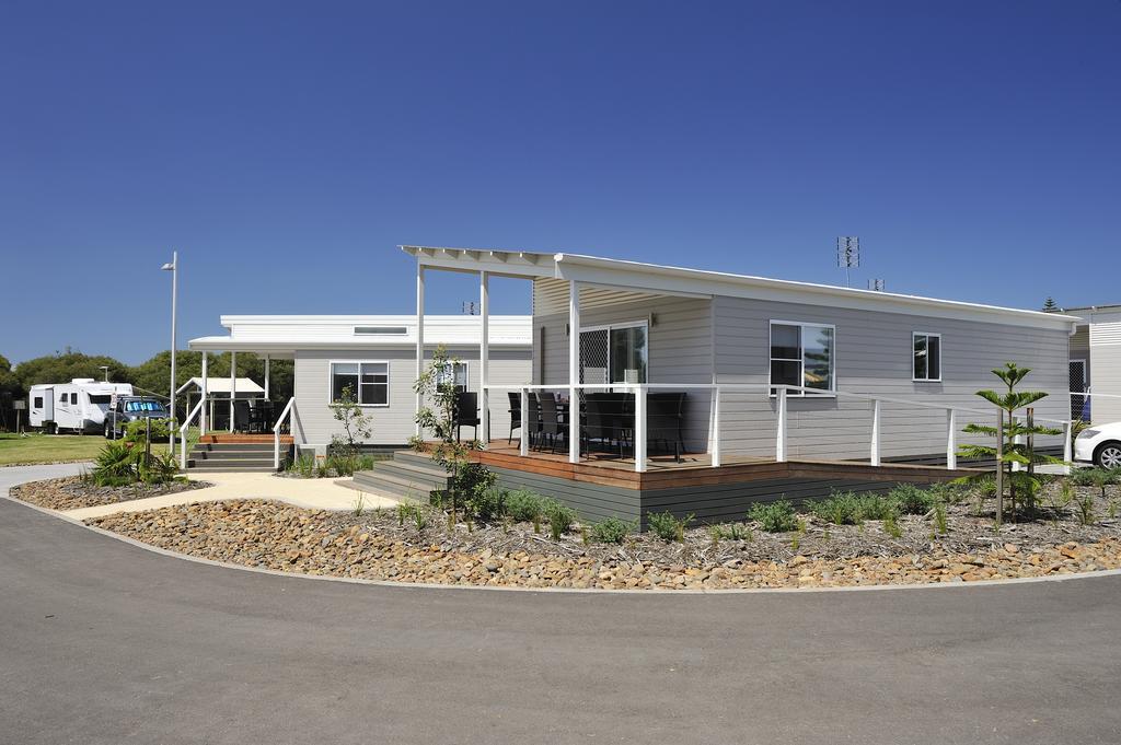 Nrma Stockton Beach Holiday Park Hotell Eksteriør bilde